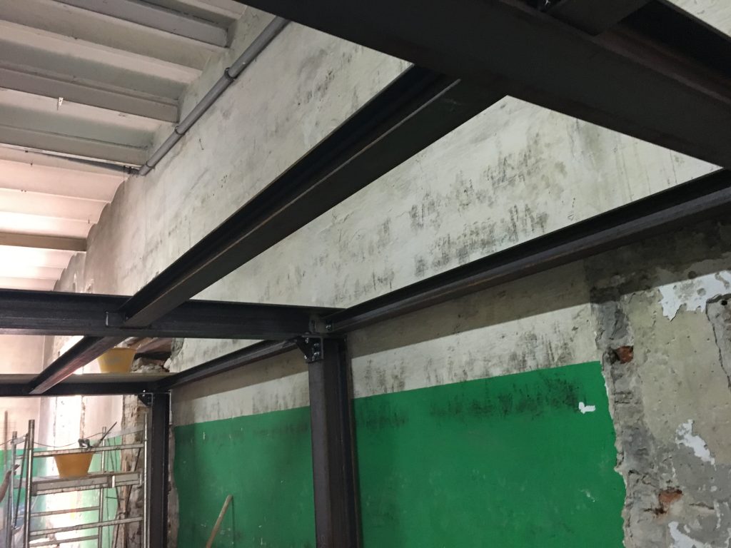 Bau von loft zum zivilen gebrauch.